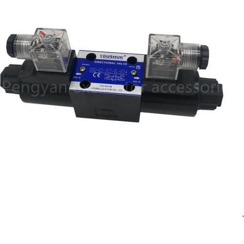 Hydraulic solenoid valve directional valve DSG-02-3C6-DL Solenoid Operated Directional Valve 3C4-DL excavator Komatsu Hitachi