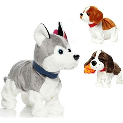 Sound Control Robot Dogs Electronic Pets Toys Stand Walk Cute Interactive Electronic For Kids Electric Sound Voice Control Toy