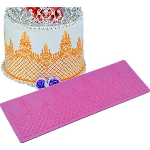 KLM new lace silicone mold cake decoration accessori tool fondant tool sugar flower tool