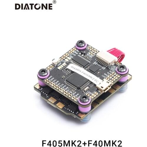 30.5x30.5mm DIATONE MAMBA F405 MK2 F40 4-6S FLIGHT CONTROLLER STACK for RC FPV Racing Freestyle Drones Replacement DIY Parts