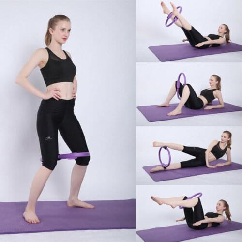Yoga Circles Pilates Ring Dual Grip Magic Circle Ladies Casual Body Exercise Fitness Weight Yoga Tool Kit