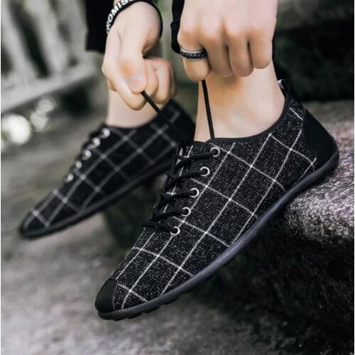 Fashion Tenis Masculino Adulto Men Canvas Shoes Espadrilles Men Casual Driving Loafers Breathable Men Flats Sneakers Zapatos
