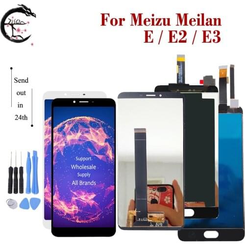 New LCD For Meizu M3E E E2 E3 LCD Meilan E E2 E3 Display Touch Screen Digitizer Sensor Assembly For Meizu E 2 3 meilanE3 Display