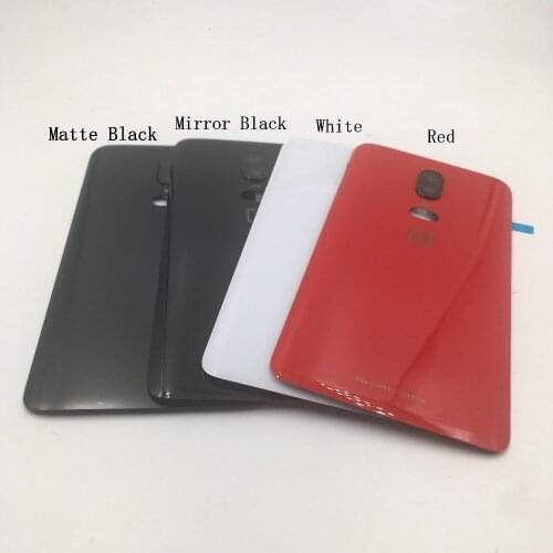 Original 3D Glass For Oneplus 6 six Battery Door Case Back Cover Rear Phone Housing Case For One Plus 6 Replacement Parts