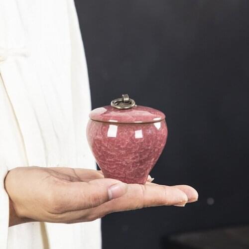 Ashes cat dog souvenir pet ashes storage box pet souvenir urn cremation jar Ceramics for a long time