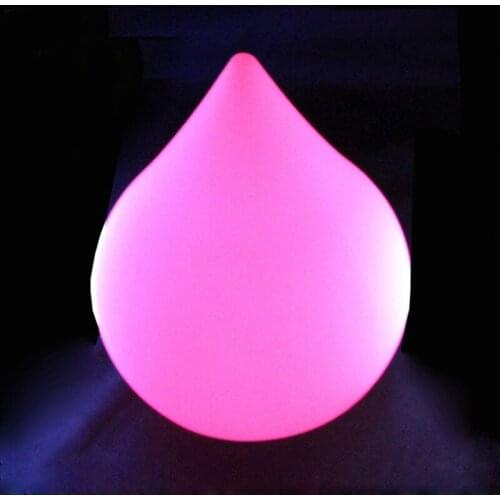 Skybesstech D18*H22cm Mini Light Water Drop LED Mood Night Lights Waterproof IP68 for Coffee Bar Furniture free shipping 1pc