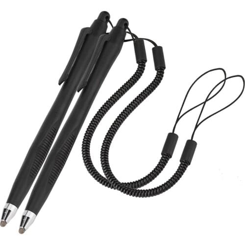 2pcs Painting With Spring Hose Stylus Pen For Phone Tablet Home Office Smooth Writing Notes Fine Tip Drawing Touch Screen