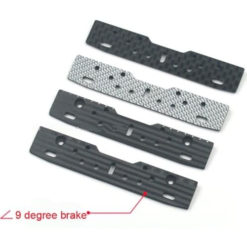 2PCS 95258/95261 3mm Carbon Fiber Brake Large Area 9 Degree Brakes Tamiya Mini 4WD Car DIY Parts