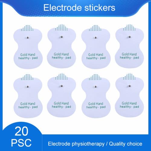 20pcs Self Adhesive Electrode Pads Patch For Acupuncture Therapy Machine Electrical Muscle Stimulator Slimming Massage Patch