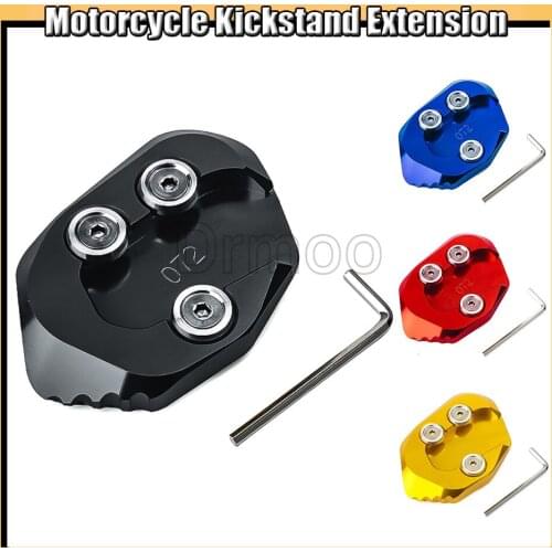 Motorcycle CNC Accessories Aluminum Side Stand Enlarge Kickstand Parts For Honda CB1000R 2018-2019