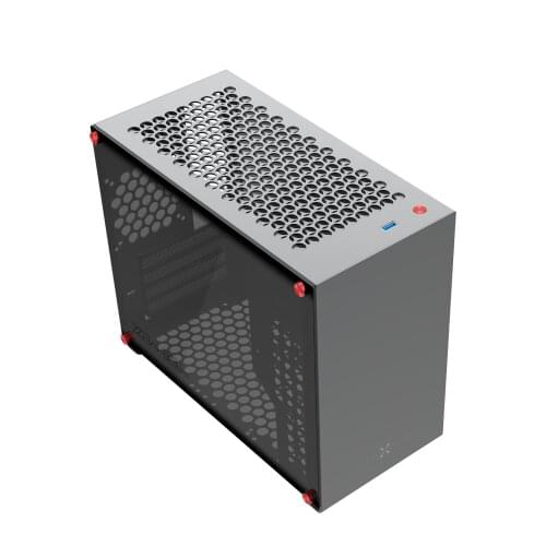 Braveman ZZAW MATX Computer Case Desktop PC B3 Portable 2021 Mid Tower Small Smart Aluminum Alloy mini ITX Chassis for DIY