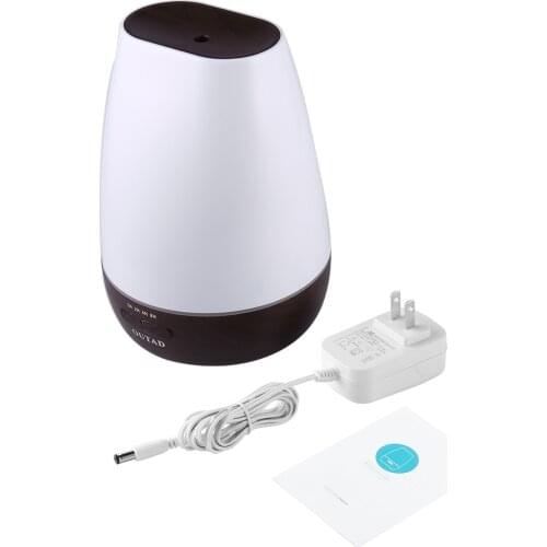 OUTAD 500ml Essential Oil Diffuser Ultrosonic Aromatherapy Cool Mist Humidifier with 4 Timing Sets 7 Color LED Lights R-500c