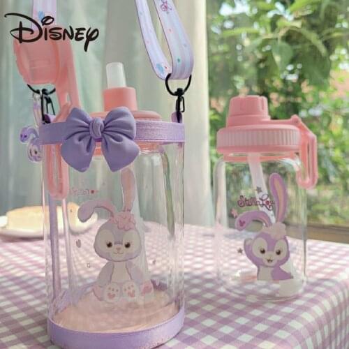 Disney Star Dailu lovely girl heart students simple portable trend personalized drinking cups thermos bottle water jug