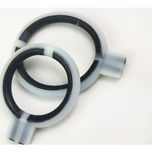 E-Stim Silicone Cock Rings Bi-Polar Electrosex Gear TENS UNIT Men Electro Sex Toys