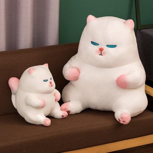 25/40/50cm Kawaii comics animal vivicat Sitting posture cat plush toy young people birthday gift home decoration
