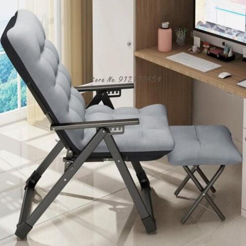 Lazy Chair Single Dormitory Bedroom Lunch Break Back Chair Home Leisure Folding Chair Computer Gaming Chair