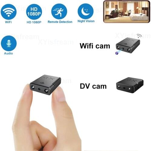 Mini Wifi Camera Full HD 1080P Home Security Camcorder Night Vision Micro Secret Cam Motion Detection Video Voice Recorder