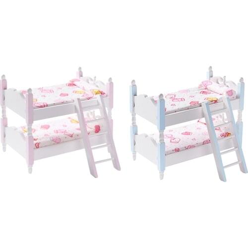 1:12 Scale Dolls House Miniature Mini Vintage Room Bedroom Bed Accessories