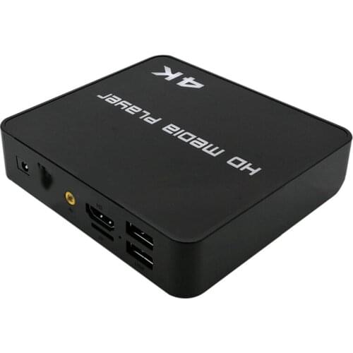 4K Multimedia Player Full HD Media Player AV USB HDMI Interface Multi-Language Multi-Function Video Player
