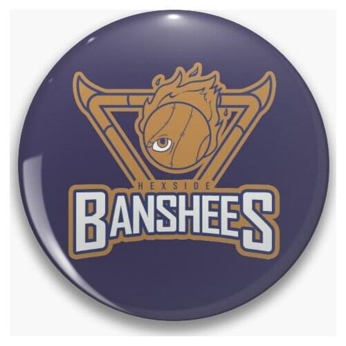 HexsideS Banshees Soft Button Pin Women Jewelry Metal Badge Fashion Collar Cute Lapel Pin Cartoon Hat Funny Brooch Decor