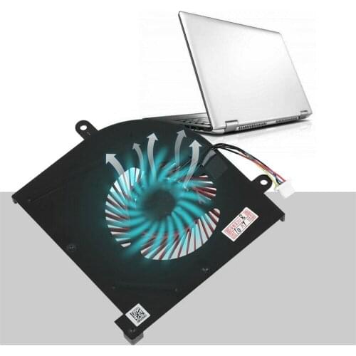 New Laptop CPU Cooling Fan For MSI GS63VR GS73VR Stealth Pro BS5005HS-U2F1