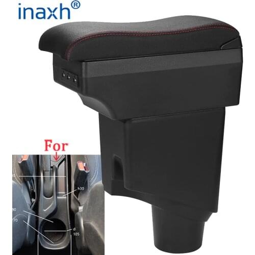 For Toyota Yaris Armrest For Toyota Yaris hybrid Car Armrest box 2021 2020 2019 2018 Retrofit parts Interior Storage box USB LED