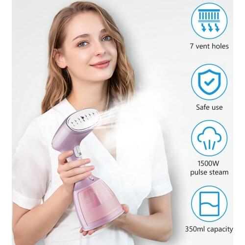 Portable Brush Machine Clothes Quick Fabric Garment Hand Held Electric Steamer for Home Travel Cleaner Handheld 1500W Powerful