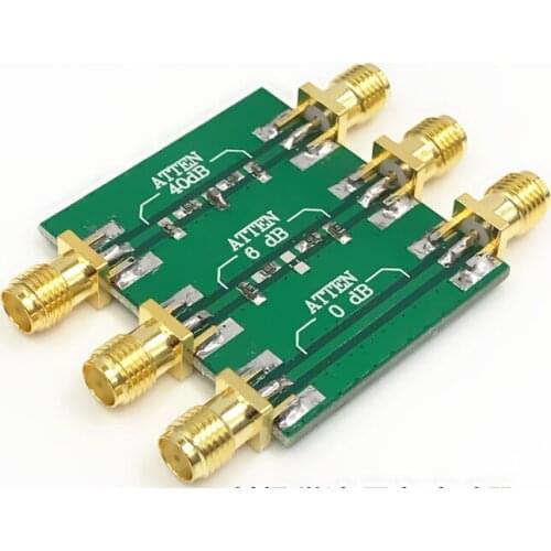 Radio frequency microwave fixed attenuator (DC--4.0GHz)