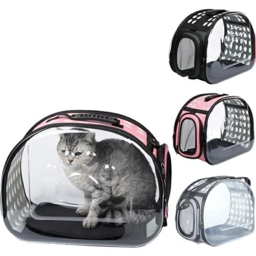 Pet Dog Cat backpack Travel cat carrier Double Shoulder Bag Space Capsule Cat Backpack for Bag Small Pet Handbag Cat carrying