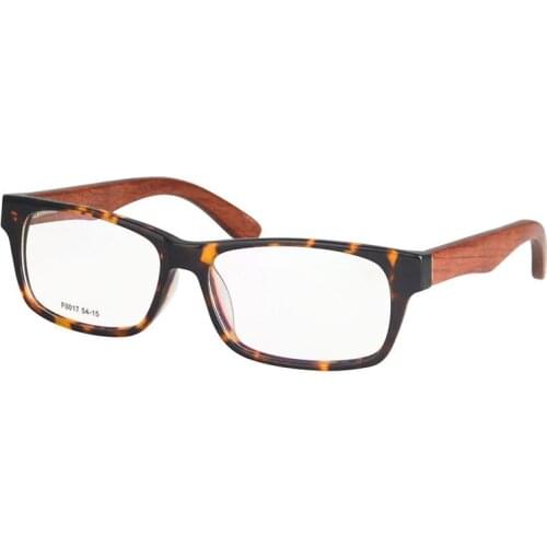 SHINU acetate glasses frame Progressive Reading Glasses Men wooden eyeglasses see far and near clear on the top minus also F0017