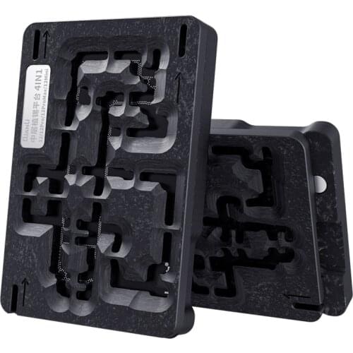 Qianli 4 IN 1 BGA Reballing Stencil for iPhone 12/12 Pro MAX/12 Mini Motherboard Soldering Middle Frame Planting Tin Platform