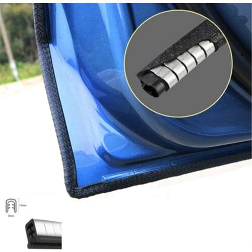 5M Universal Built-in Steel Disc Car Door Anti-Collision Strip for Toyota Camry Corolla RAV4 Yaris Highlander/Land Cruiser/PRADO