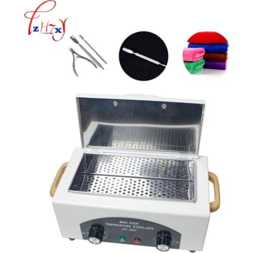 High temperature nail tool disinfection cabinet CH-360T salon hot air disinfection cabinet equipment 110/220V 300W