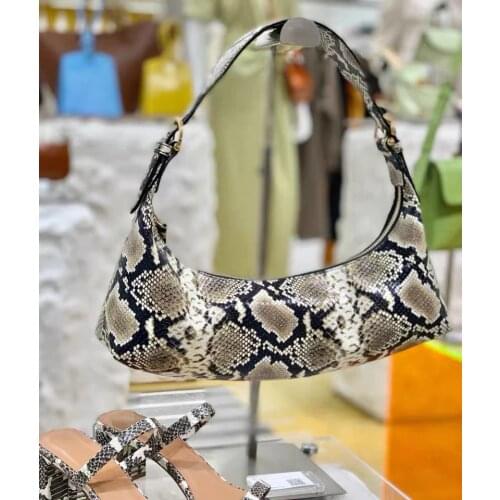 Luxury Designer Crocodile Pattern Crossbody Bags For Women 2020 Handbag Shoulder Bag PU Leather Hand Bag Ladies Designer Bags