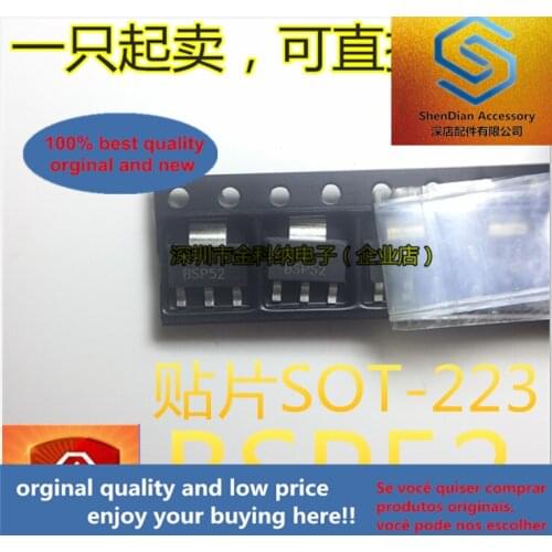 10pcs only orginal new BSP52 SMD SOT-223 NPN Darlington Transistor BSP52T1G