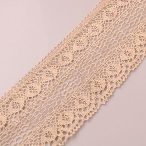 11.5CM 1 yards high quality white lace cotton lace sewing Home Furnishing garment accessories DIY material