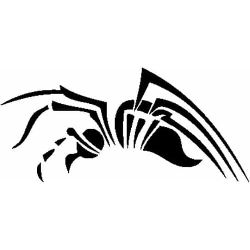 18CM*8.3CM Dazzling Ant Delicate Vinyl Decal Car Sticker Black/Silver C19-0467