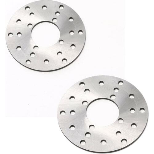 2PCS 110mm Front Brake Disc Rotor For ATV Quad Bike 4 Wheeler Taotao Sunl Roketa