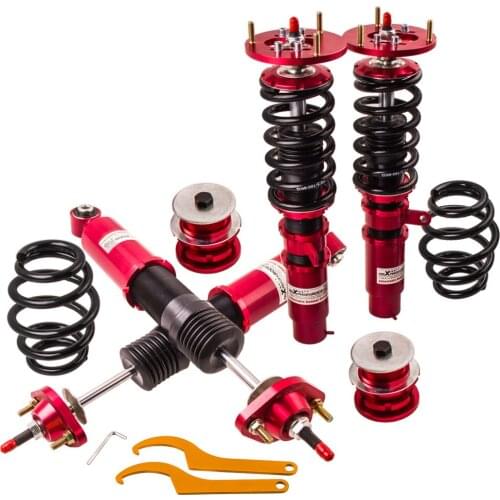24-step Coilover For BMW E46 3Series 320i 323i 325i 328i 330i M3 Coilovers for 320 328 330 325 M3 Shock Absorber Spring
