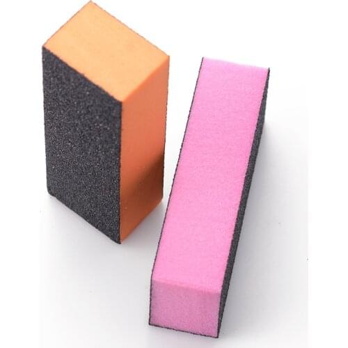 5pcs/lot Hot Nail Buffer Block Splice Color Buffing Sanding Buffer Files Manicure Nail Art Tips Women Beauty Manicure Tools