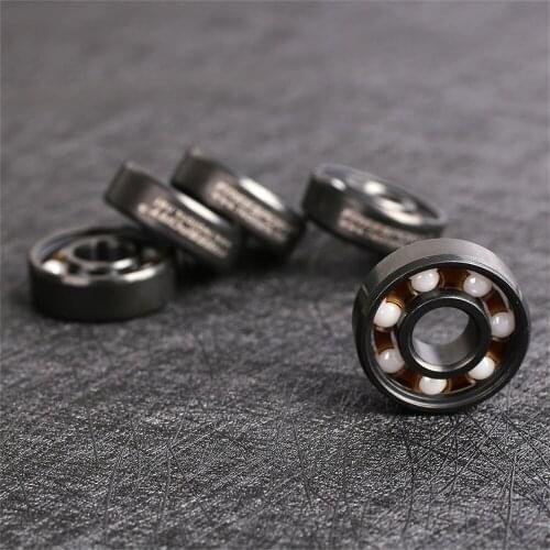 608 Ceramic Ball Inline Speed Bearing For Toy Finger Spinner Skateboard Drift Plate