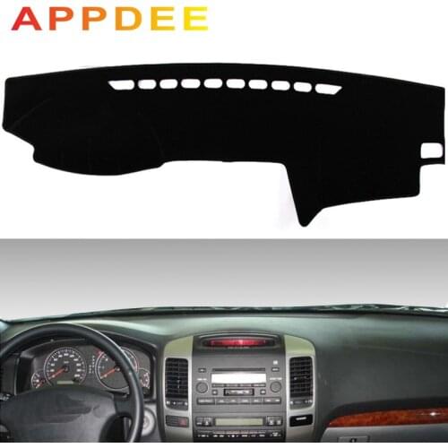 APPDEE For Toyota Land Cruiser Prado j120 2003 -2009 Car Styling Covers Dashmat Dash Mat Sun Shade Dashboard Cover Capter 2004 2