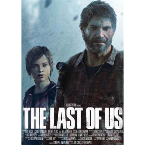 More Style Choose The Last Of Us TV Game Film Print Silk Poster for Your Home Wall Decor 24x36inch