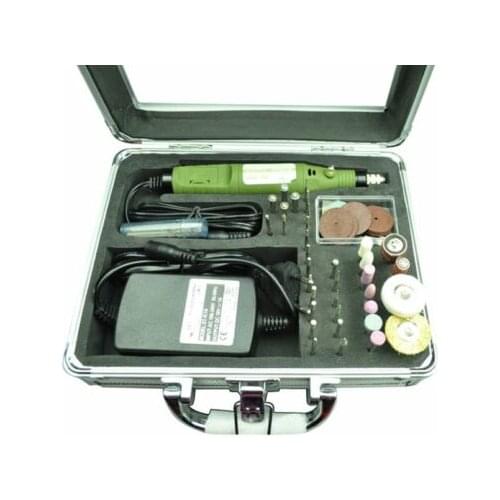 Electric Rotary Drill Grinder Polish Sanding Tool Set Kit Dremel Bit Case 80pc