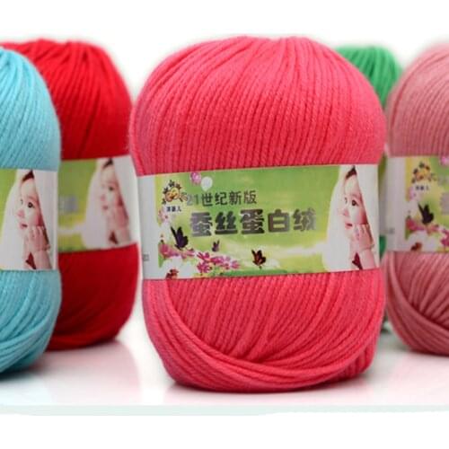 50g Cashmere Soft Knitted hand LOT Craft Baby Yarn 6PLY Sweater Knitting Colored Wool Thick Colours Crochet Knitted Crochet