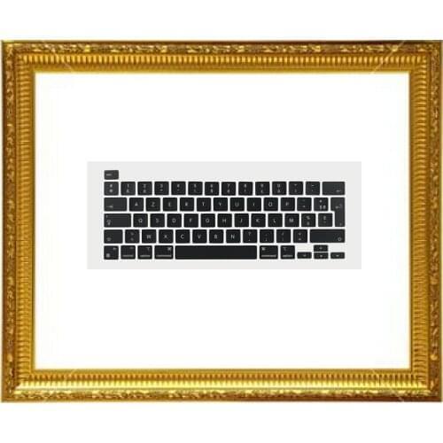 Laptop A2338 Key Caps FR French AZERTY Standard for Macbook Pro Retina 13.3" A2338 Keyboards Cap Replacement 2020 Year