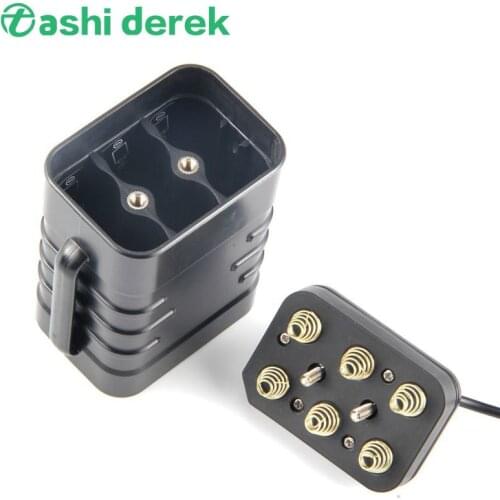 DIY Power Box 6x 18650 Batteries Box Recahrgeable 12V DC Usb Battery Storage Portable 18650 Lithium-ion Battery Chargeable Case
