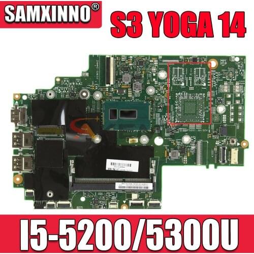 For Lenovo Thinkpad S3 YOGA 14 13323-2 448.01110.0021 Laptop motherboard CPU I5-5200/5300U DDR3 100% fully tested