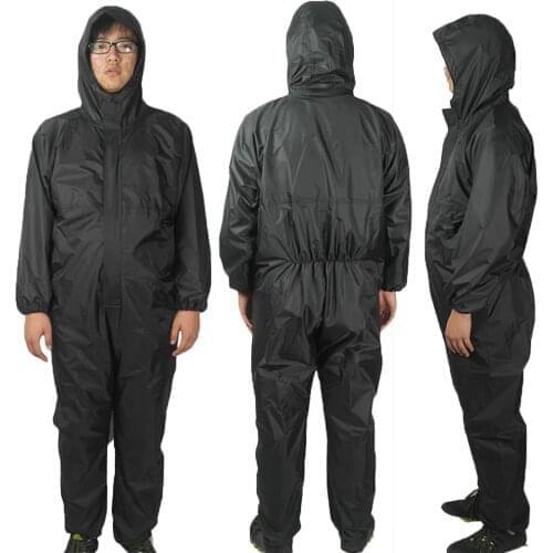 Fashion Conjoined Raincoat Motorcycle Bicycle Raincoat Overalls Men And Women Fission Rain Suit Rain Coat