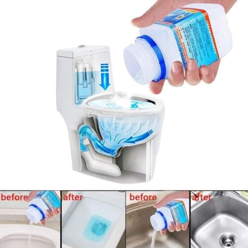 Powerful Pipe Dredging Agent Closestool Toilet Drain Kitchen Sink Clogging Pow Unblocker Deodorization Dredge Cleaner Sewer C1Q5